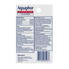 Aquaphor® Lip Repair Stick + Sunscreen (Dual Pack)